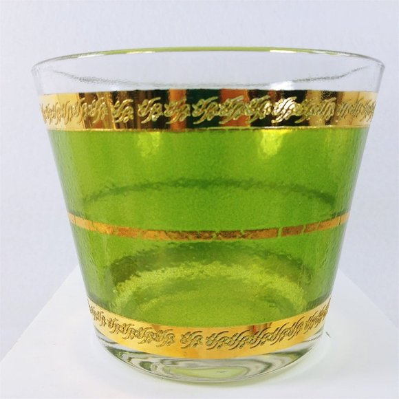 Unknown Other - Ice Bucket Mid-Century 1950's Styling Raised Embossed Design